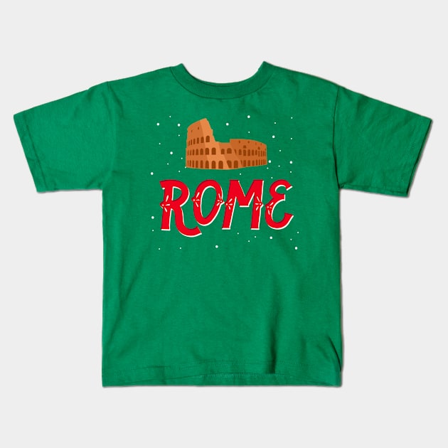 Rome Kids T-Shirt by Mako Design 